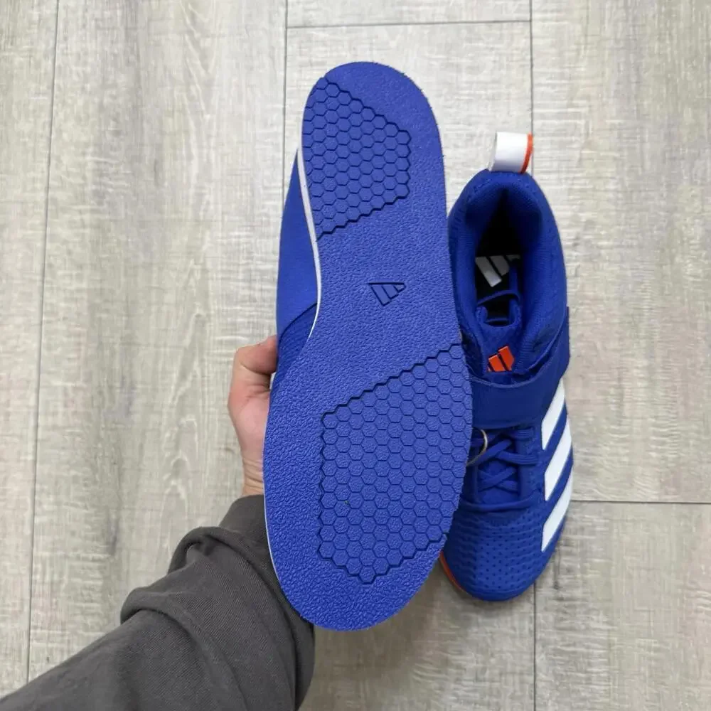 Adidas Powerlift 5 Weightlifting Shoes Lucid Blue IH8237 Size Men 9